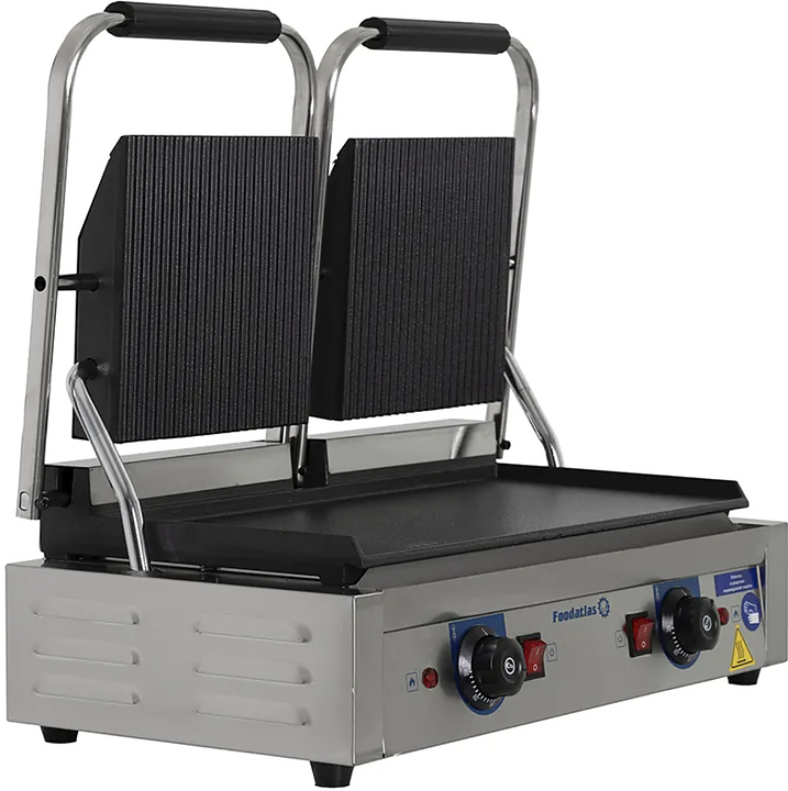 Гриль контактный Foodatlas EG-813A прижимной