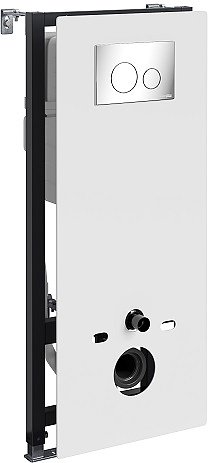 Система инсталляции для подвесного унитаза Wasserkraft Abens 20TLT.010.ME.WH.CH02