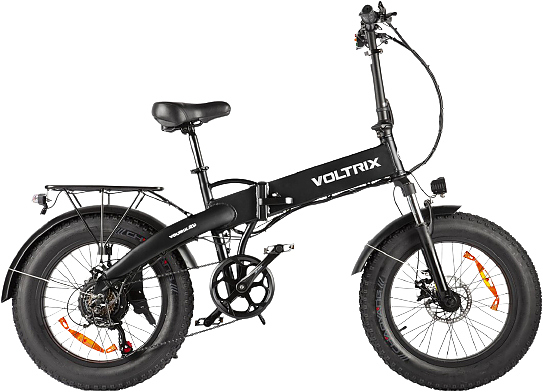 Велогибрид VOLTRiX FAT 20 черный