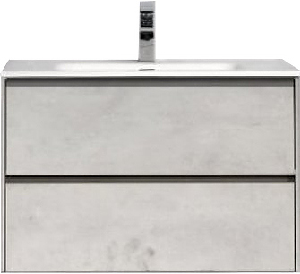 Тумба под раковину BelBagno PIETRA-800-2C-SO-ST Stucco Cemento Leggero