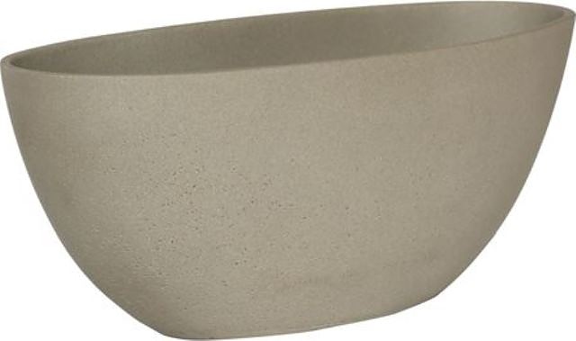 Кашпо Pottery Pots Dorant (32х13,5х12,5 см) серое