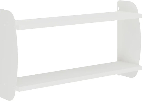 Полка КОБОР S2-80/20 white/premium