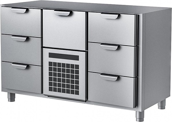 Стол холодильный HappyChef TC B 3-CBR-3 без столешницы