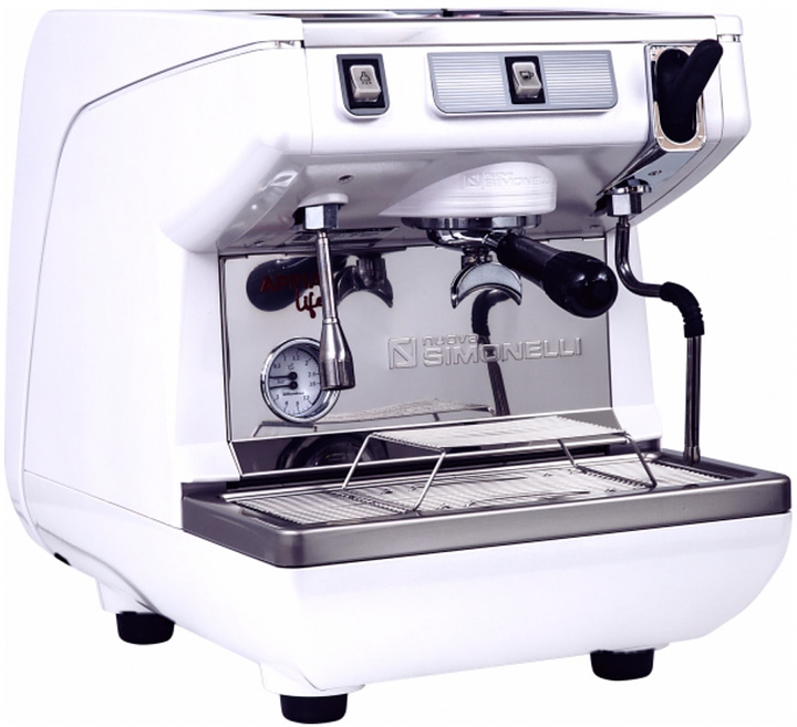 Кофемашина Nuova Simonelli Appia Life 1Gr S белая, высокая группа, полуавтомат