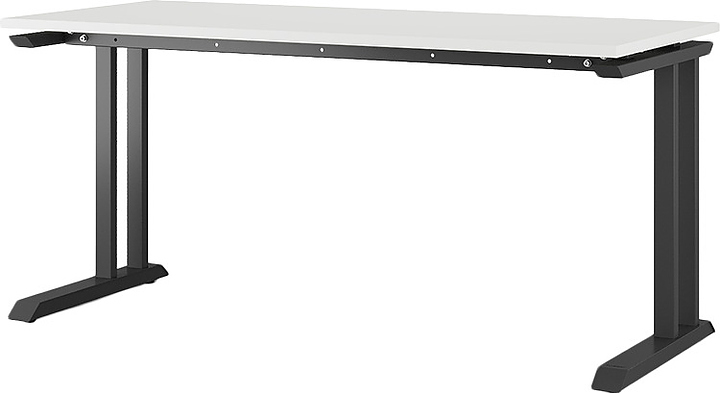 Стол офисный КОБОР L1-160/80 black/premium