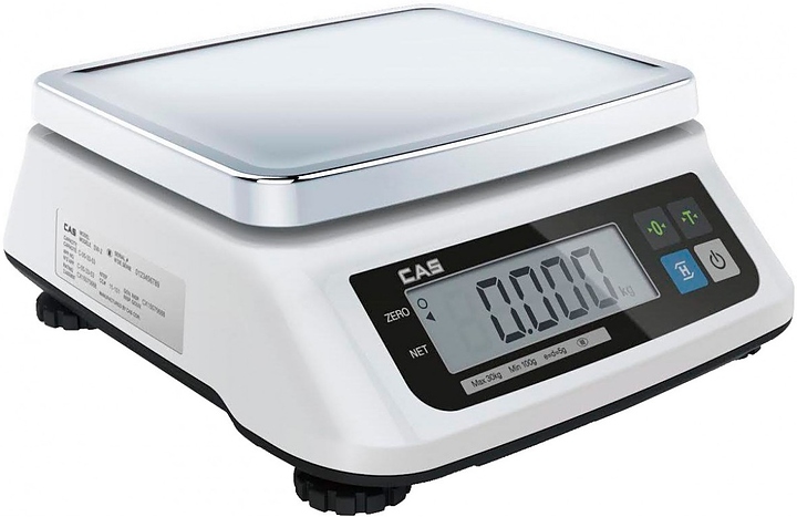 Весы порционные CAS SWN-6 (DD) без АКБ