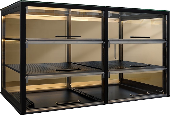 Витрина холодильная для салатов встраиваемая Finist AQUARIUM ВХВс-15/7/12 (2 полки с перфорацией)