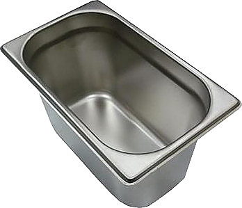 Гастроемкость Rosso GN 1/3-65 (325х176х65) нерж. сталь