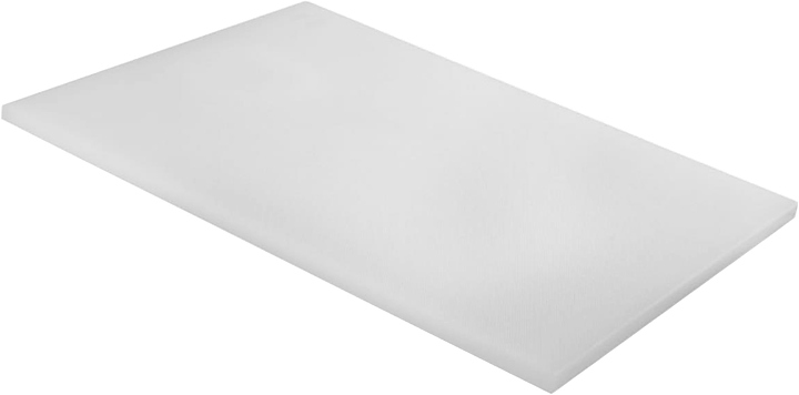 Доска разделочная Клен 400х300х8 мм белая, пластик