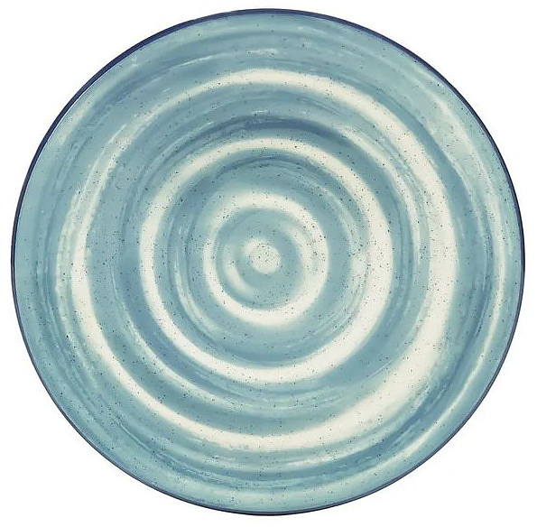 Тарелка десертная Oxford UNNI OCEANICA 151629 d 20 см белый, голубой