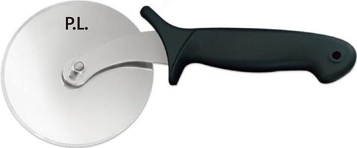 Нож роликовый для пиццы P.L. Proff Cuisine 81222418 d=10 см l=25 см (нерж. сталь) с черной рукояткой (пластик)