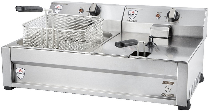 Фритюрница электрическая Yukon Eco Star MF-10+10 10+10 л