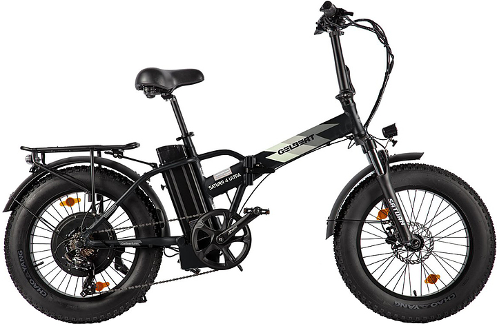 Электровелосипед GELBERT Saturn 4 ULTRA черный