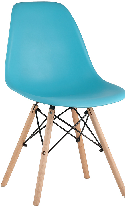 Стул Stool Group Simple DSW бирюзовый