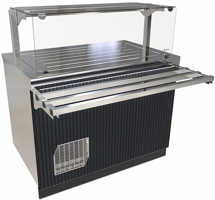 Прилавок-витрина холодильный Abat Сэйла ПВВ(Н)-70Е-04-НШ волна