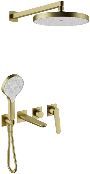 Комплект душевой Bronze de Luxe Icon 3009CBG