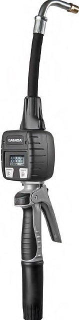 Пистолет заправочный SAMOA гибкий наконечник 90°, авт. каплеотсекатель