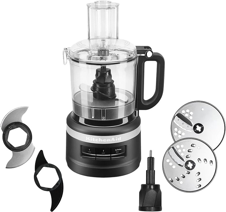 Кухонный комбайн KitchenAid 5KFP0719EBM 1,7 л черный матовый
