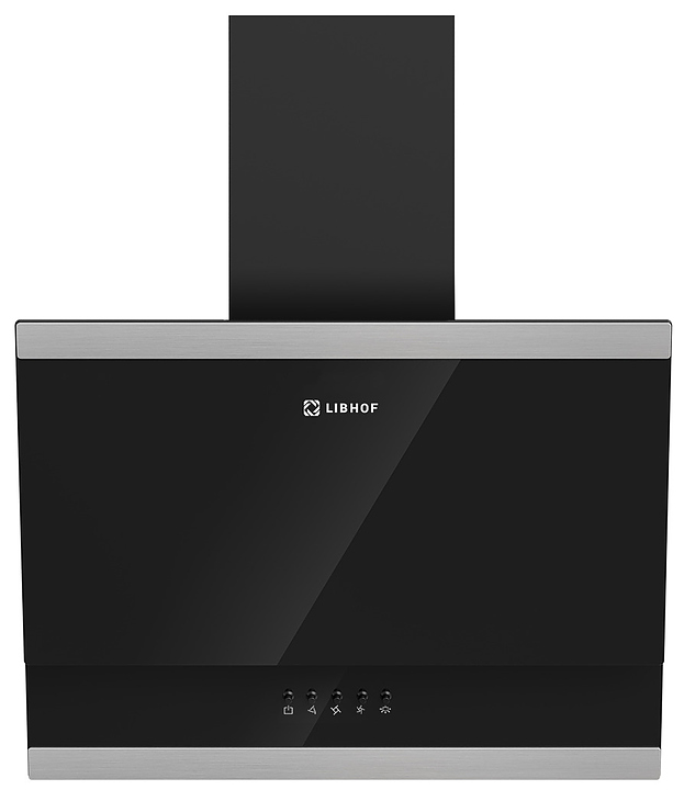 Вытяжка кухонная Libhof LV-4260 black-silver черный, серебристый