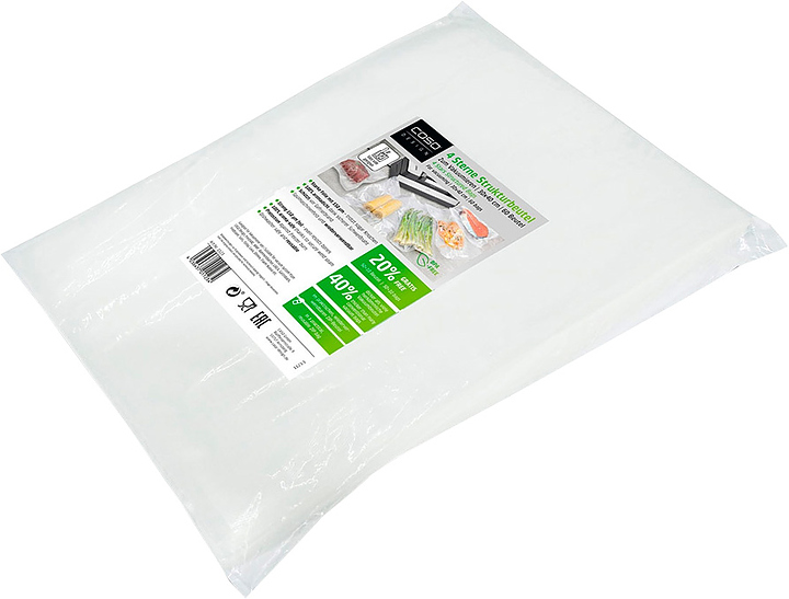 Пакеты вакуумные CASO 4 Sterne 30*40, 150 мкм, 60 шт.