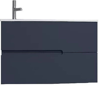Тумба под раковину Jacob Delafon Nona EB1888RU-G98 80 см, темно-синяя глянцевая