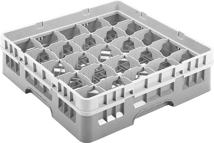Кассета для мойки посуды P.L. Proff Cuisine JD-25RB 50х50х10 см, 25 ячеек 9х9х8 см