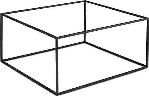 Подставка для фуршетных блюд APS 76463 35,4х32,5 см h=17,6 см (металл) черная