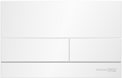 Кнопка смыва Wasserkraft WH04 белый