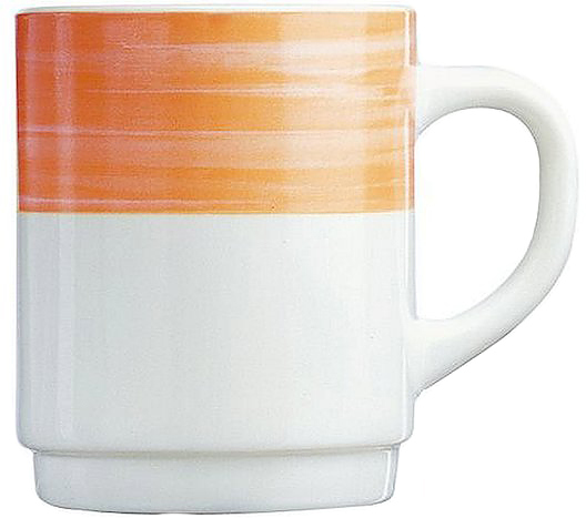 Кружка ARC Brush 54719 250 мл, оранжевый