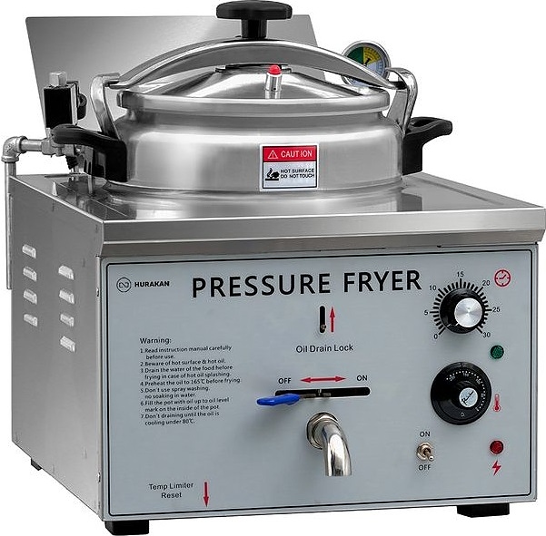 Фритюрница под давлением электрическая Hurakan HKN-EPF16M