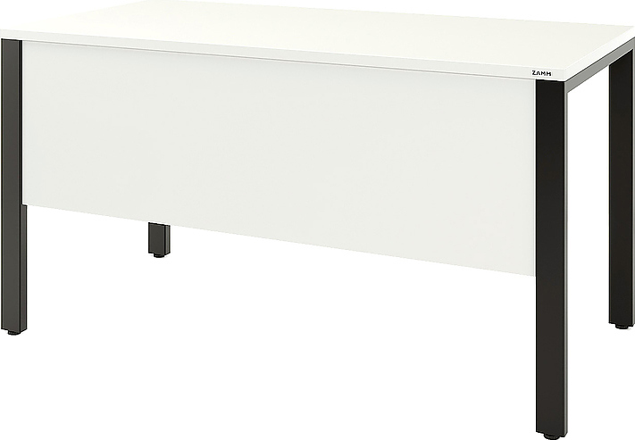 Стол офисный прямой ZAMM Формат 60х30 Pro с экраном ЛДСП 1600х800