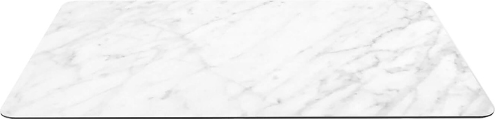 Столешница Sheffilton SHT-ТT27-1 120/76 (пластик HPL) прямоугольная белая аврора