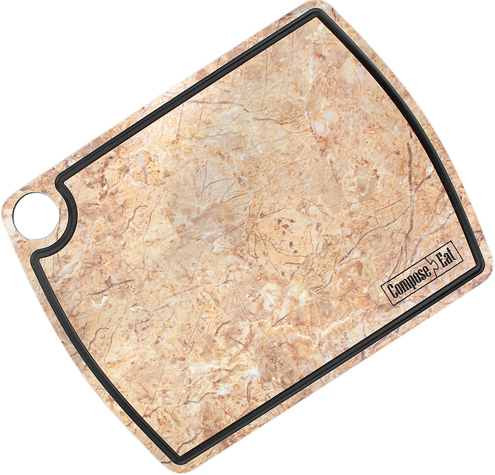 Доска разделочная ComposeEat DRJ2902250431KL6 оникс светлый