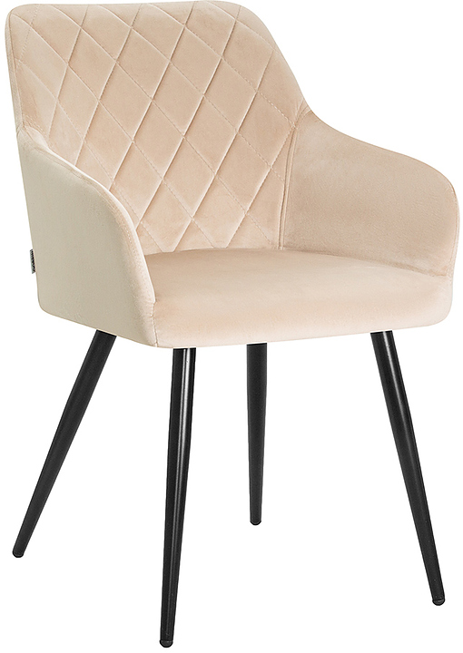 Стул обеденный DOBRIN 8266-LML ROBERT (бежевый, черный)