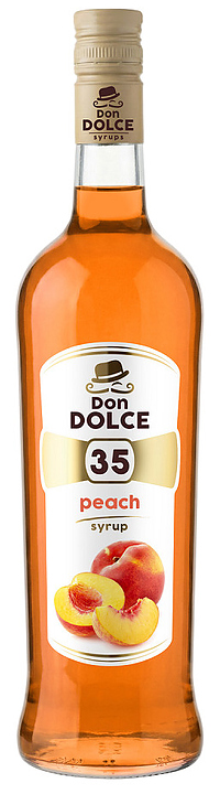 Сироп Don Dolce 75668 Персик 1 л (бутылка стекло)