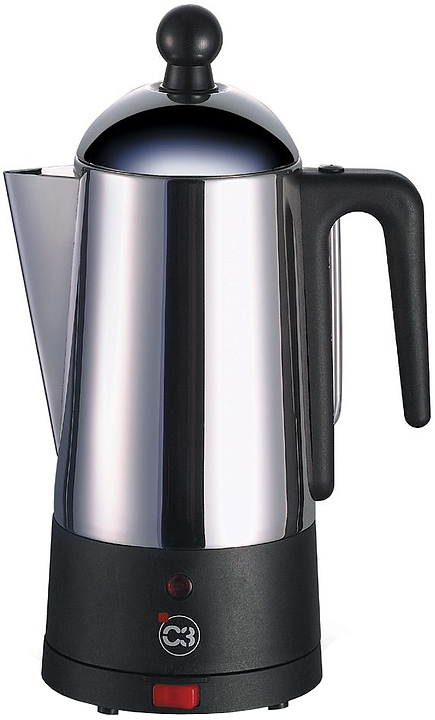 Кофейник C3 Design Black Crome cordless 12 cup