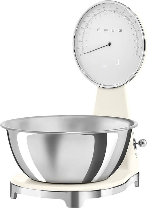 Весы кухонные SMEG KSF01CRWW кремовые