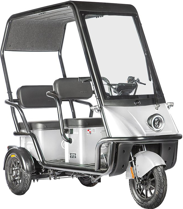 Трицикл WANSHIDA NIPLA 500 черно-белый