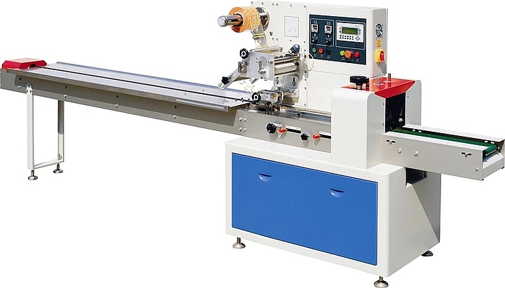 Машина упаковочная Hualian DXDZ-450B NEW (H-100 mm, bag L 180-450mm, S 400mm, рег. форм. 180 мм, трансп. поперечной запайки)