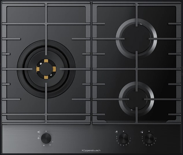 Газовая варочная панель Kuppersbusch KG 6853.0 SE-E5 черный