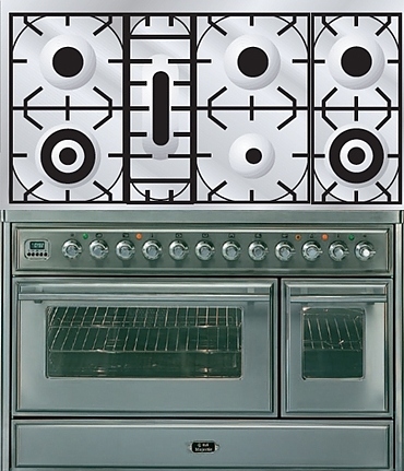 Газовая плита с духовым шкафом ILVE MT-1207D-VG