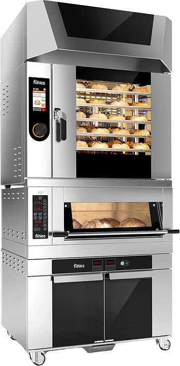 Печь конвекционная комбинированная Fines HTB5/HK/FD64H2/P10