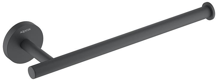 Полотенцедержатель Aquatek Оберон AQ4219MB черный матовый