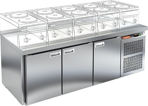 Стол морозильный HICOLD GN 111 BR2 BT LT