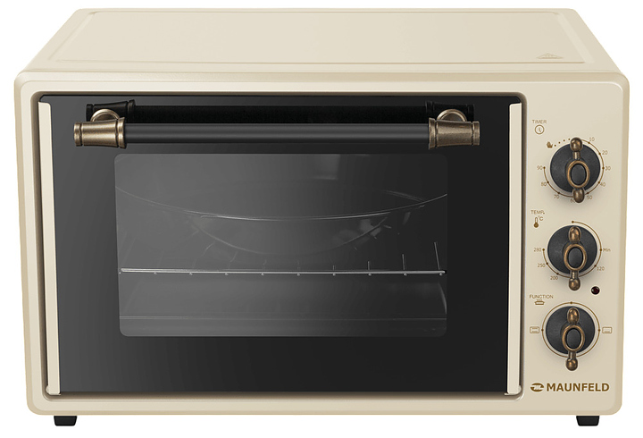 Мини-печь Maunfeld MMO-373MBG02 37 л 1400 Вт 515х425х325 мм бежевый, настольная