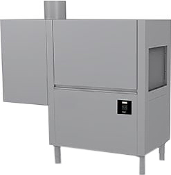 Туннельная посудомоечная машина Apach ARC100 (T101) с дозаторами и сушкой, справа налево