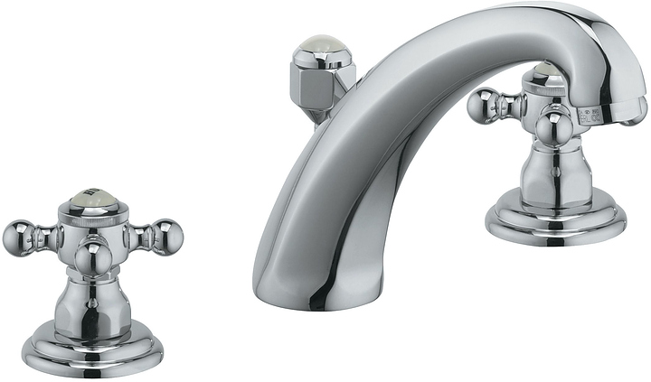 Смеситель для раковины KLUDI Adlon 510430520 на 3 отверстия, хром