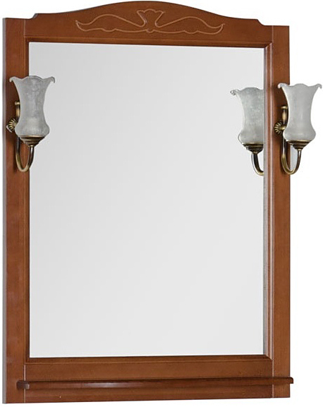 Зеркало Aquanet Амелия 80 орех