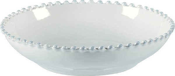 Тарелка глубокая Costa Nova PEP231-WHI(PEP231-02202F) d=23,5 см (керамика)