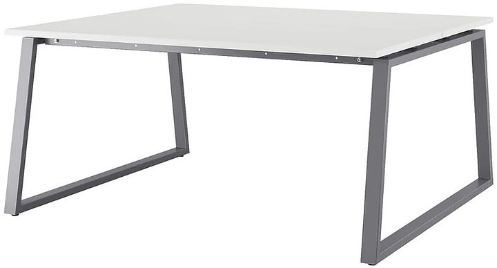 Стол офисный КОБОР TR/2-180/120 graphite/premium